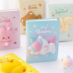 elecart 3D Squishy Destress Notebook Diary A5 Diary Single Ruling 100 Pages image 4