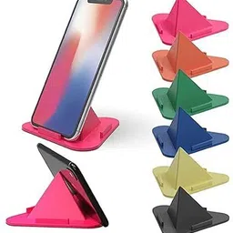 JANROCK (Pack of 6) Portable Three-Sided Triangle Stand Mobile Paradise Pyramid Shape Mobile Holder-image-30