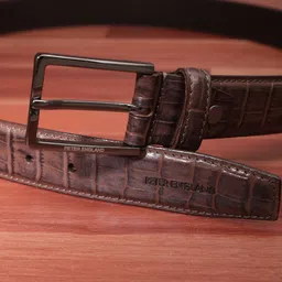peter england Men Brown Genuine Leather Belt-picture-33