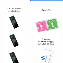 Nazomi Tech Back Camera Lens Glass Protector for Nothing Phone 3A, Nothing 3A, NOTHING PHONE 3A image 2