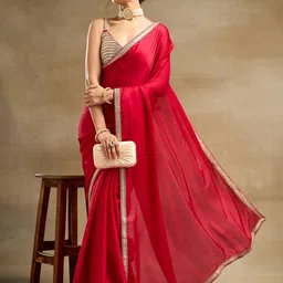 kasee Embellished Bollywood Silk Blend Saree image 3