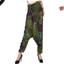 narnari Printed Rayon Women Harem Pants-picture-23