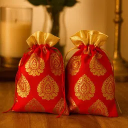 pure source (india) Girls Red Potli-picture-34