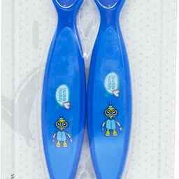 buddsbuddy Premium BPA Free Baby Dual End Spoon 2 pcs - SIlicone image 3
