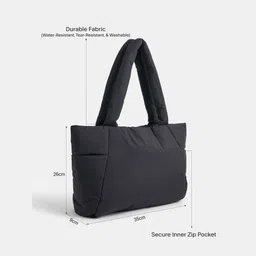 accessorize london Women Black Tote image 5