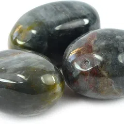 reiki crystal products 100% Natural Cat's EyeCrystal Tumble Stone 50gm Polished Asymmetrical Crystal Stone image 2