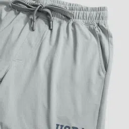 u.s. polo assn. Solid Men Grey Casual Shorts image 2