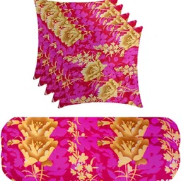 sanju brother Microfibre Bolster Pack of 7 Abstract 2 Bolester 5 Cushion-picture-10