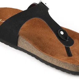 lavie Women Comfort and Adjustable Buckle Straps Premium Stylish Casual Flats Sandal image 2