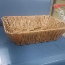 mabtech Polyresin Rectangle shape wicker Storage Basket-picture-39