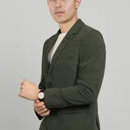 killer Men Solid Single Breasted Casual Blazer image 3