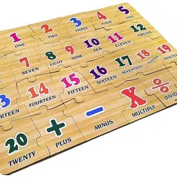 papaspace Number & Letter Puzzle Educational Toy for Kids Preschool Learning Jigsaw-picture-13