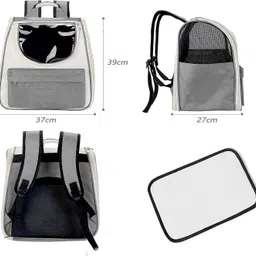 cloyster Cat Travel Pet Space Capsule Backpack Cat Supplies Cat Carrying Bag for dogs Cats, Space Capsule Pet Hiking backpack, Airline Approved Airline Pet Carrier image 2