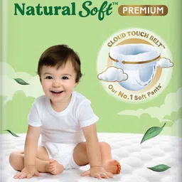 huggies Natural Soft Premium Baby, Cloud Softness All Over, Extra Large - XL image 1