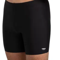 b s sports wear Solid Men Black Tights image 3