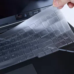Saco Silicone Protector Skin Keyboard Cover for ASUS ROG Strix G17 G732LXS-HG010T-Series 17.3 Inch Laptop-2020 Keyboard Skin image 2