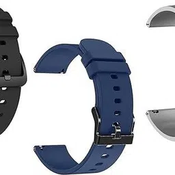 TooHype 22mm Soft Pack Of 3 (compatible Watch List In Photo & Description) 22 mm Silicone Watch Strap-picture-13