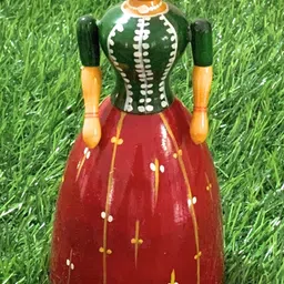 crafts india Handcrafted channapatna Wooden India Barbie Doll- Ritika-picture-10