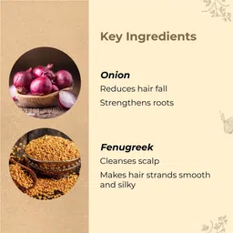 vedix Customised Ayurvedic Root Strengthening Hair Pack Powder Onion + Fenugreek image 4