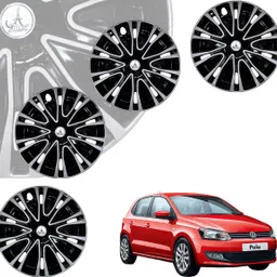hotrenz CAR WHEEL CAP/ WHEEL COVER ROVER DEGINE "SILVER_BLACK_COLOR" 15 INCH Wheel Cover For Volkswagen Polo, Etios, Zest, Sumo, Ertiga, Baleno, Innova, SX4, Xylo, Manza, Glanza V-picture-15
