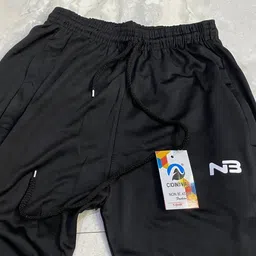 conway Pack of 2 Men Printed Blue, Black Track Pants image 4