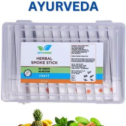 joyherbs Frutta Ayurvedic Herbal Cigarettes - Tobacco and Nicotine Free 1 Packs 25 Smokes Smoking Cessations-picture-19