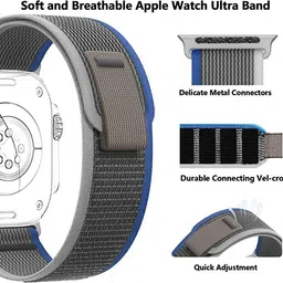 D'Wild Trail Loop Watch Strap for iWatch Series 38/ 40/ 41mm Series 8 7 6 5 4 3 2 1 SE Smart Watch Strap image 2