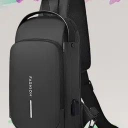 ProArch WomenBuzz Crossbody Massenger Bag Shoulder Strap With with Lock USB Charging Waist bag-picture-36