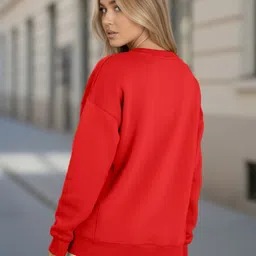 leotude Women Full Sleeve Printed Sweatshirt image 4