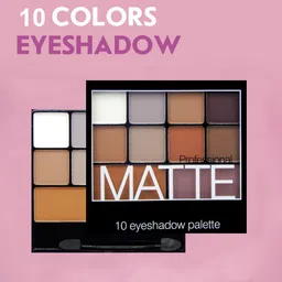 matte eyeshadow combo palette | nude eyeshadow palette |Smokey nude matte combo eyeshadow palette | brown eyeshadow | highly pigmented matte finish eyeshadow 03 14.3 g-image-6