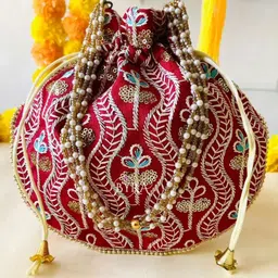 banithani Women Maroon Potli-picture-36