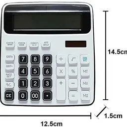 hriddhi CT- 556N A BIG LCD AND GST CALCULATOR CT 556N GST CALCULATOR Basic Calculator image 2