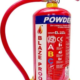 blazeproof Fire ABC Powder Type 4 Kg (Pack of 1) Fire Extinguisher Mount-picture-28