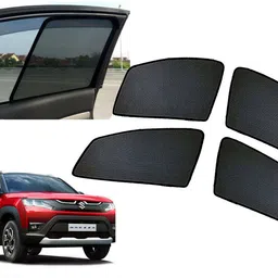 auto pearl Side Window Sun Shade For Maruti Suzuki Brezza-picture-12