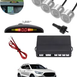 peeps store Universal 4 Silver Reverse Parking Sensor-PS25A289 Universal 4 Silver Reverse Parking Sensor-PS25A289 Parking Sensor-picture-14