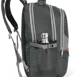 maxcarry Large 40 L Laptop Backpack unisex Spacy,3 Compartments Polyester Trendy Travel Backpack with USB port image 4