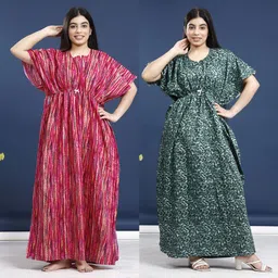 aviash Pack of 2 Women Nighty-picture-48