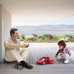 mahi zone Rechargeable Farrari Style Remote Control Car With Opening Doors_RAC-B23A image 5