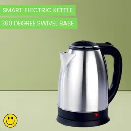 sacro Electric Kettle with Stainless Steel Body 1.5 litre for boiling Water/coffeeA37 Electric Kettle image 1
