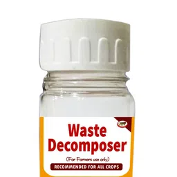 Waste Decomposer 25 Bottles | WDC Organic Bio Waste for Agriculture, Gardening Potting Mixture-image-16