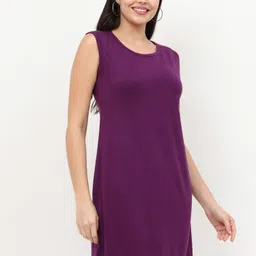 fleximaa Women Purple Tank Top/Vest image 4
