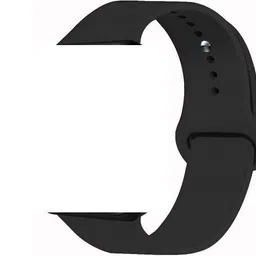 Coverskart (Black) Sport Bracelet watchband Rubber Wrist Belt Silicon Strap Band Compatible for iWatch Series 1/2 / 3/4 / 5 (42mm 44mm) Smart Watch Strap-picture-28