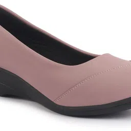 fausto Wedge Heel Slip-On Ballerina Shoes|Elegant Work Flats|Formal Shoes Slip On For Women-picture-30