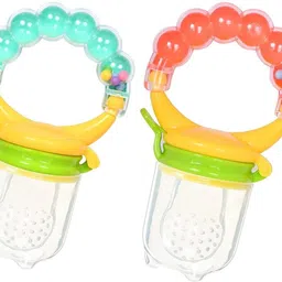 drisona Silicone Rattle Fruit Nibbler for 6 to 12 Months Baby Fruit Soother for Baby Feeder-picture-21