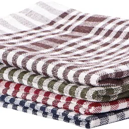 silver linens Checkered Kitchen Use & Cleaning Cloth_002 Multicolor Cloth Napkins-picture-18