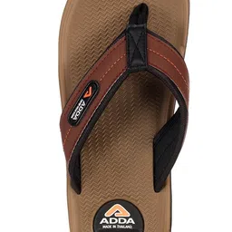 adda Men's Brown Slipper Men Slippers image 2