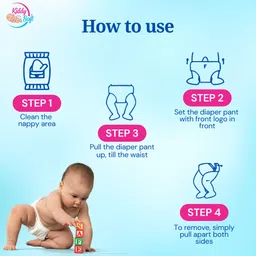 kiddysoft BABY DIAPER S-42 - S image 4