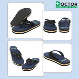 doctor health super soft Newly launch Premium Soft Comfortable Orthopaedic Diabetic Lightweight Antiskid Men Flip Flops image 2