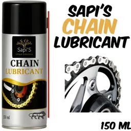 sapi's Combo Of Chain Lubricant + Chain Cleaner + Bike & Car Polish With Cleaning Brush Vehicle Brake Cleaner image 5
