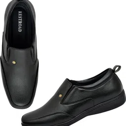 restroad New Trendy Slip-On Formal Shoe For Men's Mocassin For Men image 4